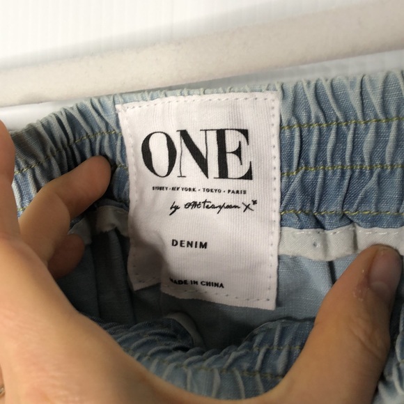 ONE TEASPOON • Calypso Harem Drop Crotch Shorts - Picture 3 of 7